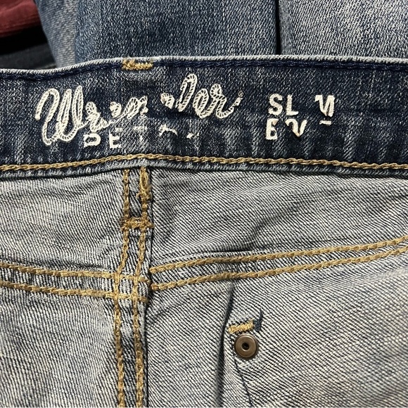 Wrangler Men's Size 34 X 32 Retro Slim Fit Boot Cut Jeans Rodeo, Cowboy Western - Picture 10 of 12